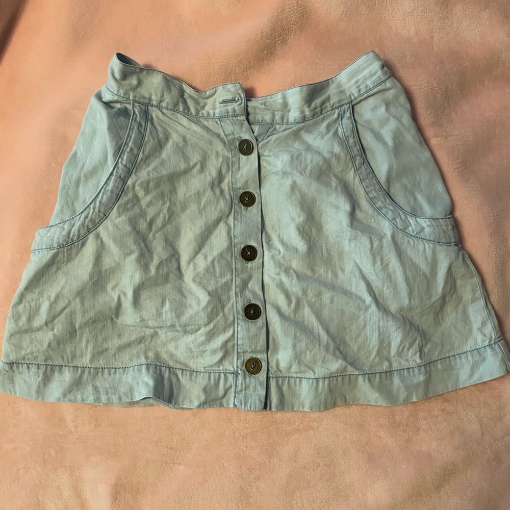 Kendall and Kylie jean skirt